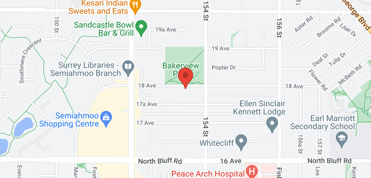 map of 304 15338 18 AVENUE